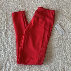 LA  Image leggings red size large